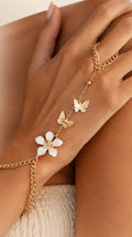 Isla| Gold-Tone hand chain