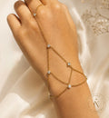 Celestia | Gold-Tone Hand Chain